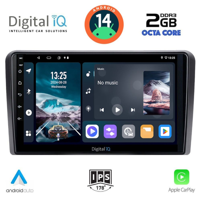DIGITAL IQ RTG 4454_CPA CLIMA (9inc) MULTIMEDIA TABLET for NISSAN NAVARA D40 mod. 2006-2011 με CLIMA