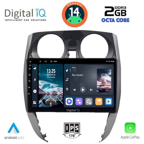 DIGITAL IQ RTG 4464_CPA (10inc) MULTIMEDIA TABLET for NISSAN NOTE mod. 2012&gt;