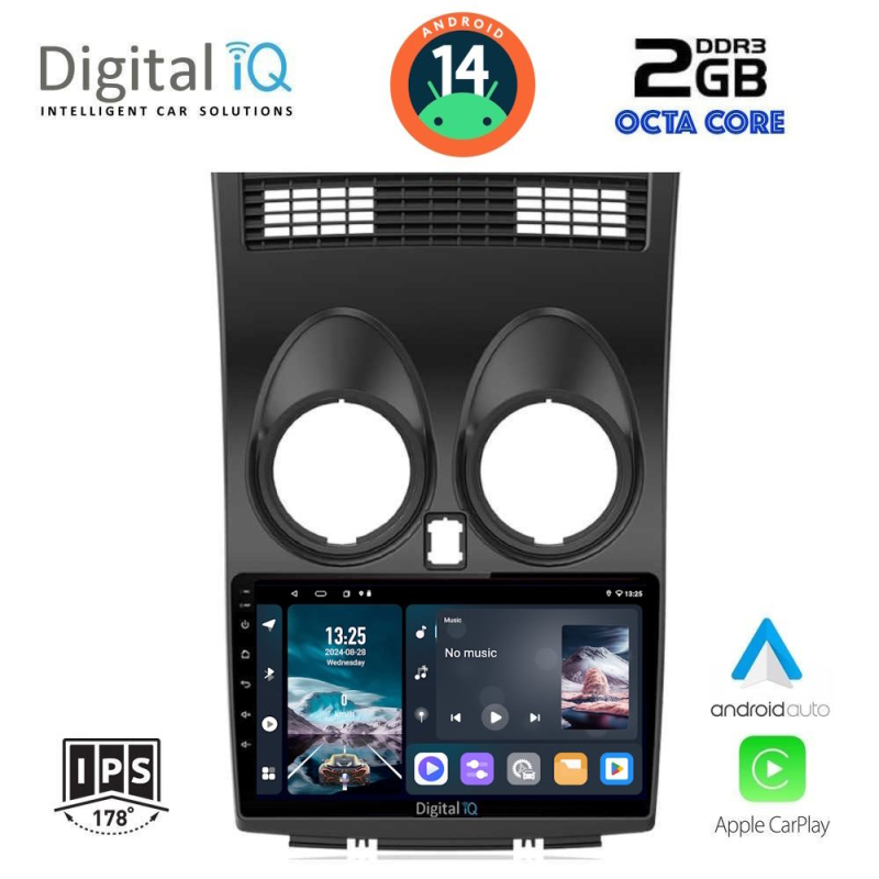 DIGITAL IQ RTG 4466_CPA (9inc) MULTIMEDIA TABLET for NISSAN QASHQAI mod. 2007-2014 DIGITAL IQ RTG 4466_CPA (9inc) MULTIMEDIA TABLET for NISSAN QASHQAI mod. 2007-2014