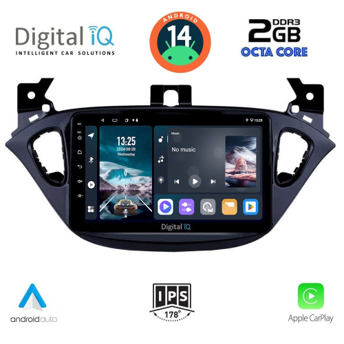 DIGITAL IQ RTG 4486_CPA (9inc) MULTIMEDIA TABLET for OPEL ADAM - CORSA E  mod. 2014-2021