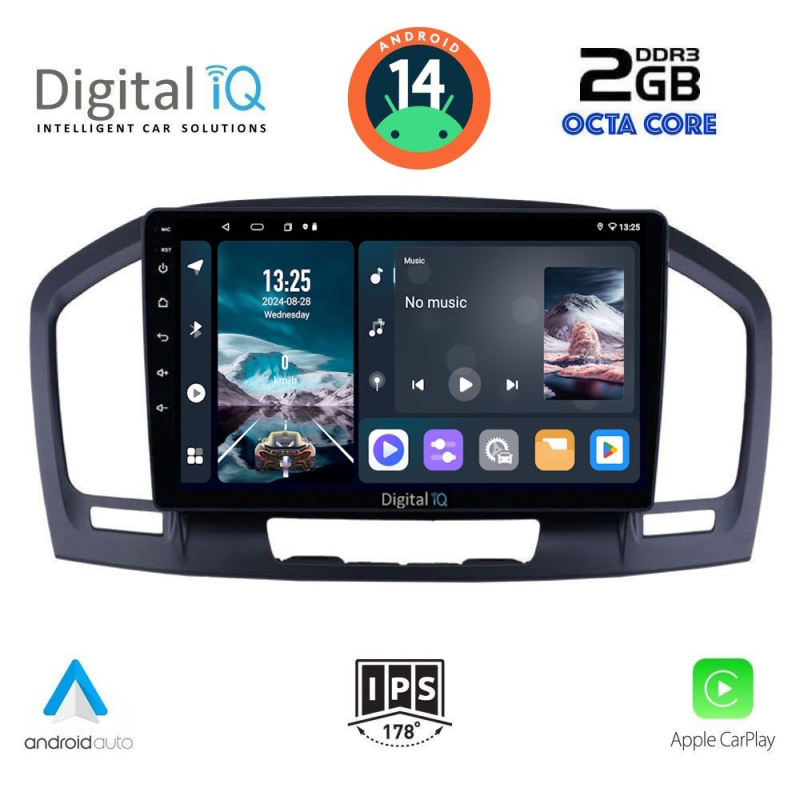 DIGITAL IQ RTG 4491_CPA (9inc) MULTIMEDIA TABLET for OPEL INSIGNIA mod.2008-2013 DIGITAL IQ RTG 4491_CPA (9inc) MULTIMEDIA TABLET for OPEL INSIGNIA mod.2008-2013