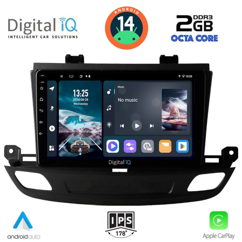 DIGITAL IQ RTG 4493_CPA (9inc) MULTIMEDIA TABLET for OPEL INSIGNIA mod. 2018>