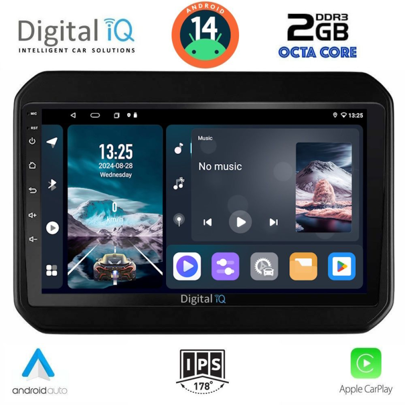 DIGITAL IQ RTG 4676_CPA (9inc) MULTIMEDIA TABLET for SUZUKI IGNIS mod. 2016>