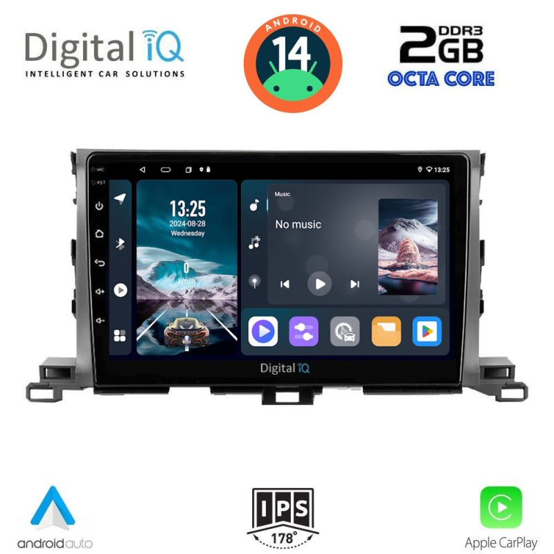 DIGITAL IQ RTG 4700_CPA (10inc) MULTIMEDIA TABLET for TOYOTA HIGHLANDER mod. 2014-2019 DIGITAL IQ RTG 4700_CPA (10inc) MULTIMEDIA TABLET for TOYOTA HIGHLANDER mod. 2014-2019