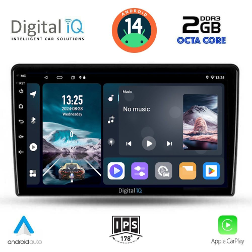 DIGITAL IQ RTG 4702_CPA (9inc) MULTIMEDIA TABLET for TOYOTA AURIS mod. 2007-2012