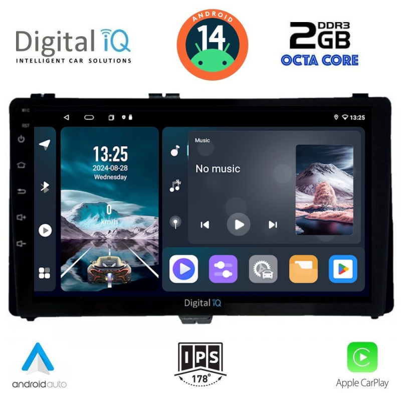 DIGITAL IQ RTG 4703_CPA (9inc) MULTIMEDIA TABLET for TOYOTA AURIS mod. 2015> – AYGO X mod. 2022> – COROLLA mod. 2017-2019 DIGITAL IQ RTG 4703_CPA (9inc) MULTIMEDIA TABLET for TOYOTA AURIS mod. 2015> – AYGO X mod. 2022> – COROLLA mod. 2017-2019