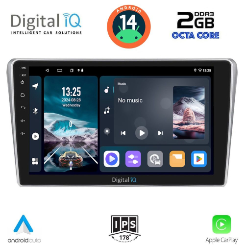 DIGITAL IQ RTG 4704_CPA (9inc) MULTIMEDIA TABLET for TOYOTA AVENSIS (T25) mod. 2003-2009