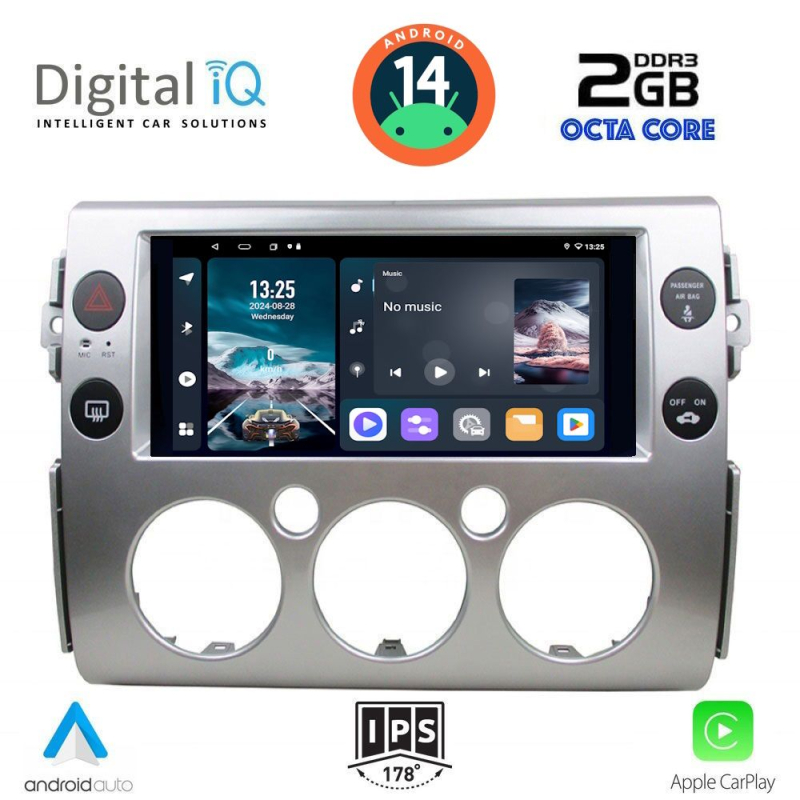 DIGITAL IQ RTG 4717_CPA (9inc) MULTIMEDIA TABLET for TOYOTA FJ CRUISER mod. 2007-2013