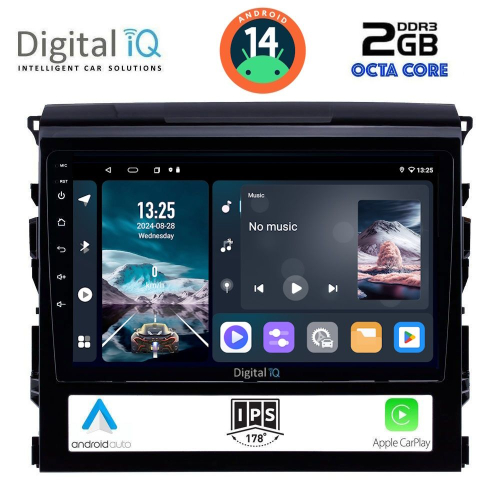 DIGITAL IQ RTG 4725_CPA (9inc) MULTIMEDIA TABLET for TOYOTA LANDCRUISER mod. 2016-2019
