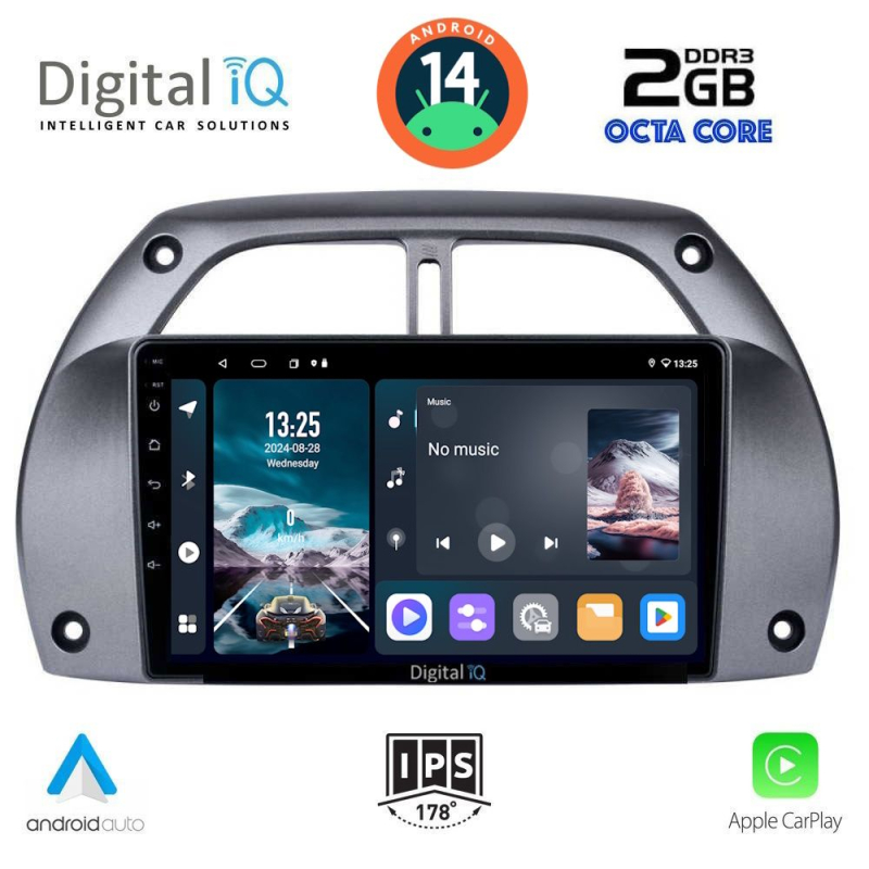 DIGITAL IQ RTG 4730_CPA A/C (9inc) MULTIMEDIA TABLET for TOYOTA RAV 4 mod. 2000-2006