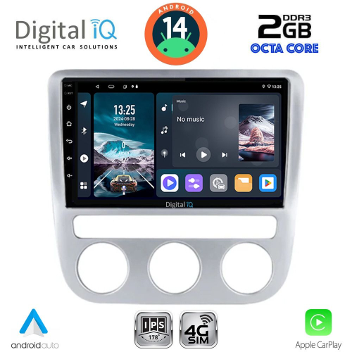 DIGITAL IQ RTG 4752_CPA CLIMA (9inc) MULTIMEDIA TABLET for VW   EOS mod. 2006&gt; - SCIROCCO mod. 2008-2010