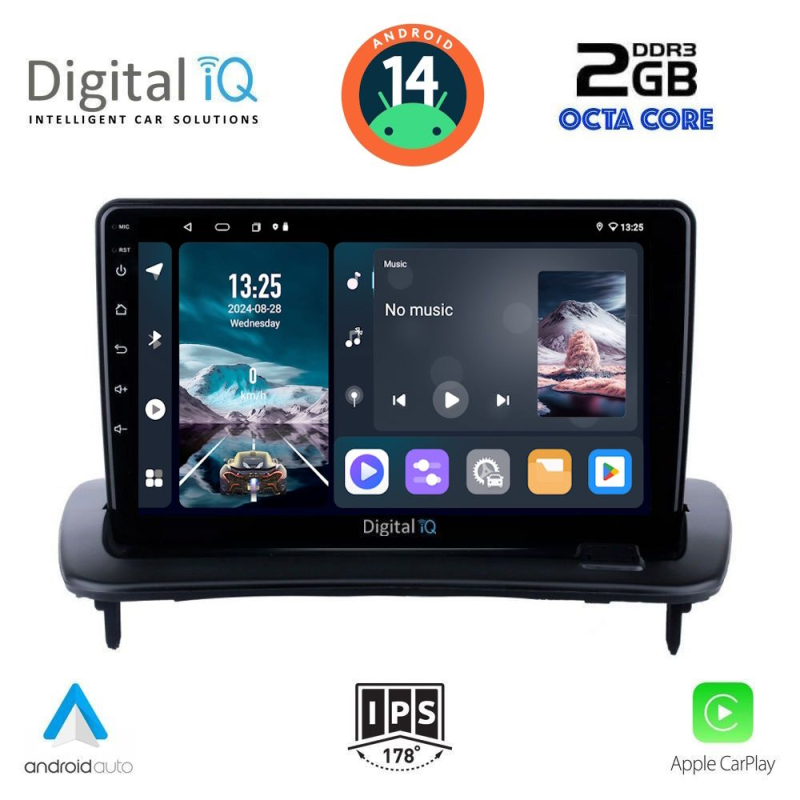 DIGITAL IQ RTG 4783_CPA (9inc) MULTIMEDIA TABLET for VOLVO C30 - S40 mod. 2005-2013