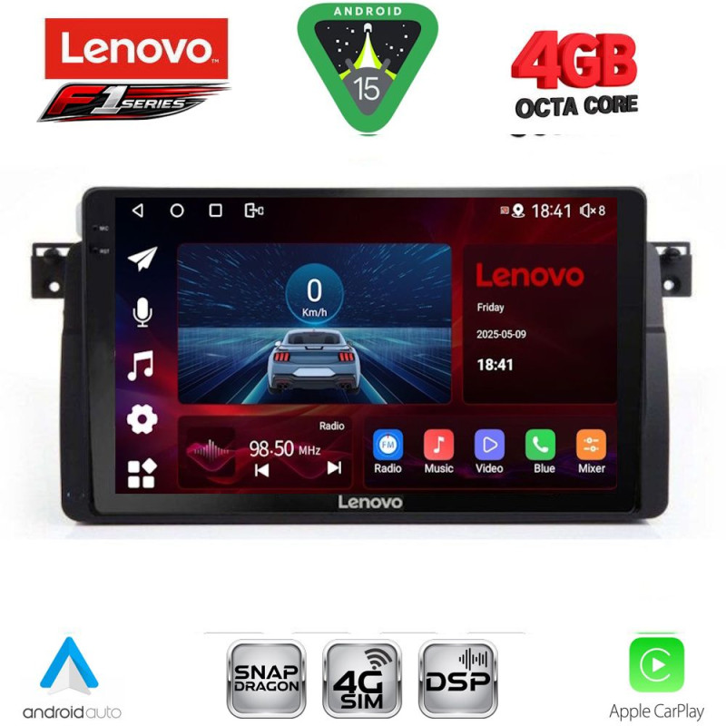 LENOVO SSQ 9042_CPA (9inc) MULTIMEDIA TABLET for BMW E46 mod. 1998-2005