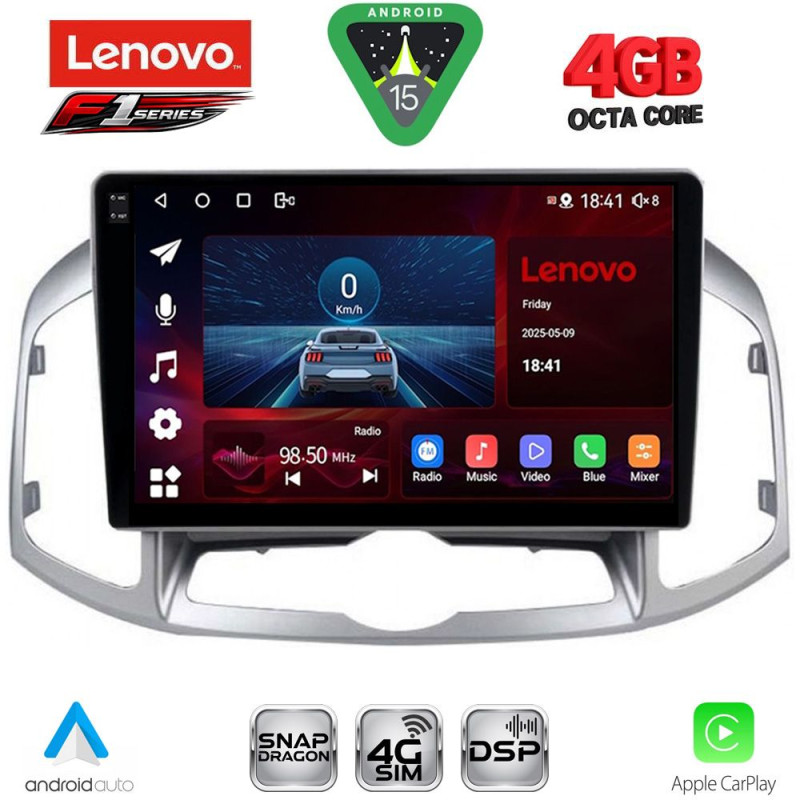 LENOVO SSQ 9071_CPA (10inc) MULTIMEDIA for CHEVROLET CAPTIVA mod. 2012-2018