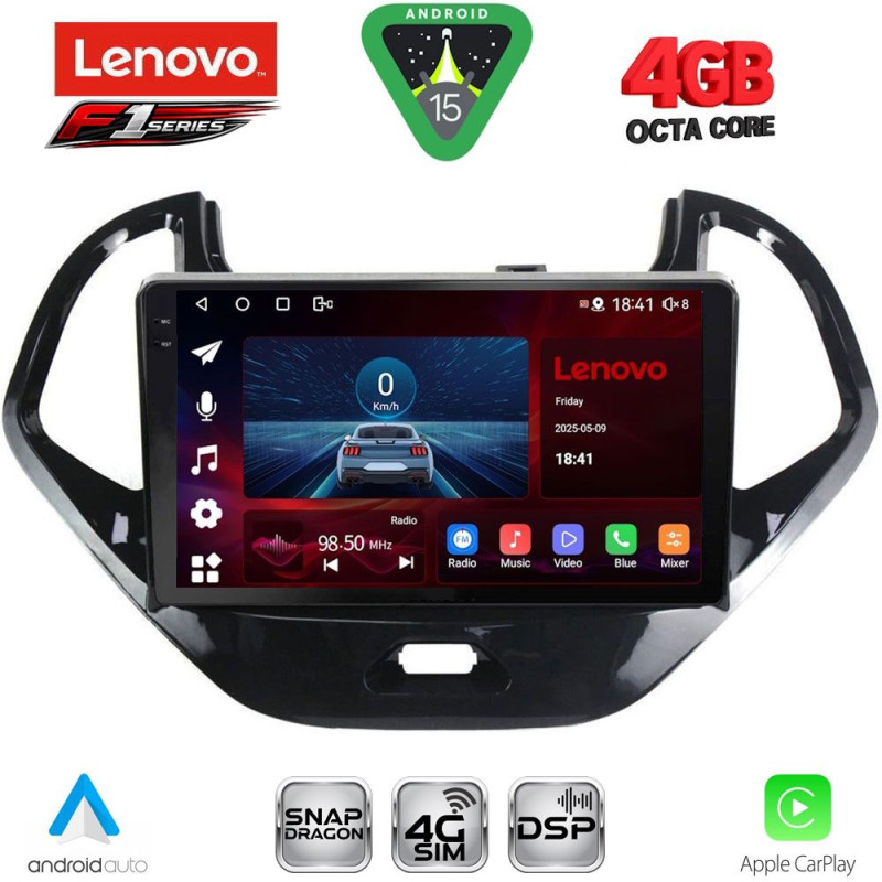 LENOVO SSQ 9167SH_CPA (9inc) MULTIMEDIA TABLET for FORD KA mod. 2017-2024