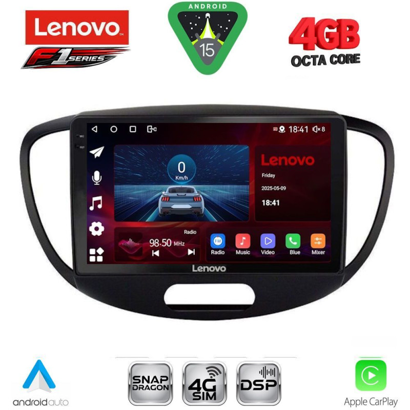 LENOVO SSQ 9223_CPA (9inc) MULTIMEDIA TABLET for HYUNDAI i10 mod. 2008-2013