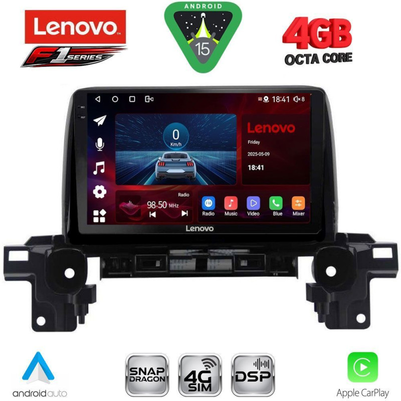 LENOVO SSQ 9381_CPA (9inc) MULTIMEDIA TABLET for MAZDA CX5 mod. 2017-2025