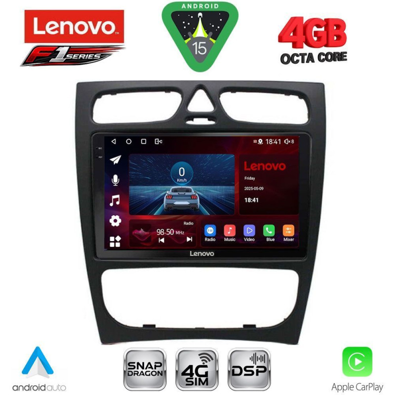 LENOVO SSQ 9402_CPA (9inc) MULTIMEDIA TABLET for MERCEDES C (W203) mod. 1999-2004