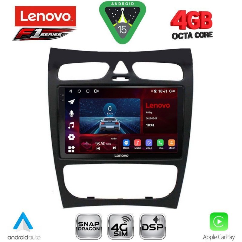 LENOVO SSQ 9406_CPA (9inc) MULTIMEDIA TABLET for MERCEDES CLK (W209) mod. 2000-2004