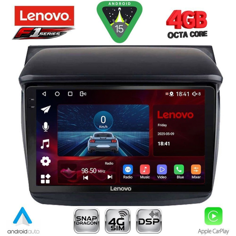 LENOVO SSQ 9436_CPA (9inc) MULTIMEDIA TABLET for MITSUBISHI L200 mod. 2006-2015