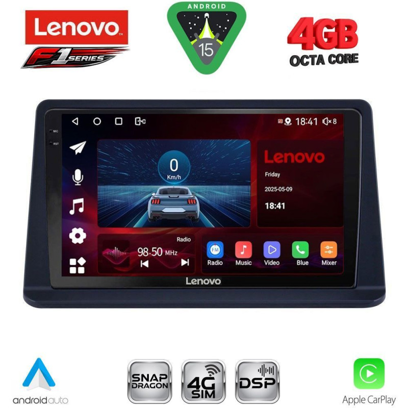 LENOVO SSQ 9445_CPA (9inc) MULTIMEDIA TABLET for MITSUBISHI PAJERO mod. 1999-2006