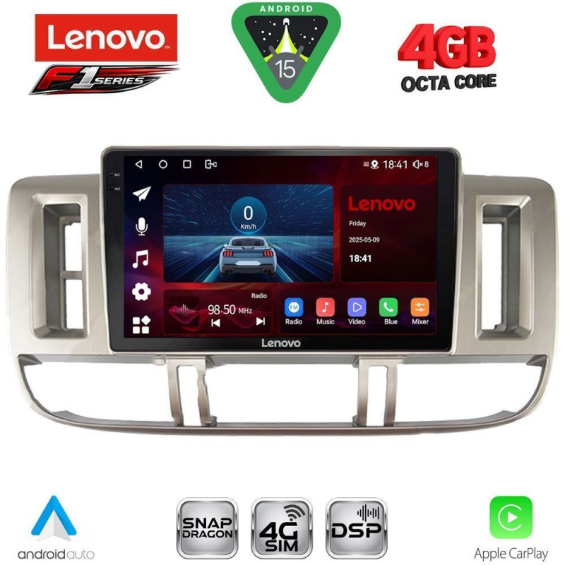 LENOVO SSQ 9474_CPA (9inc) MULTIMEDIA TABLET for NISSAN XTRAIL mod. 2000-2004