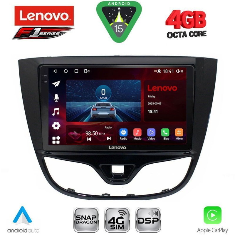 LENOVO SSQ 9489_CPA (10inc) MULTIMEDIA TABLET for OPEL KARL mod. 2014-2019