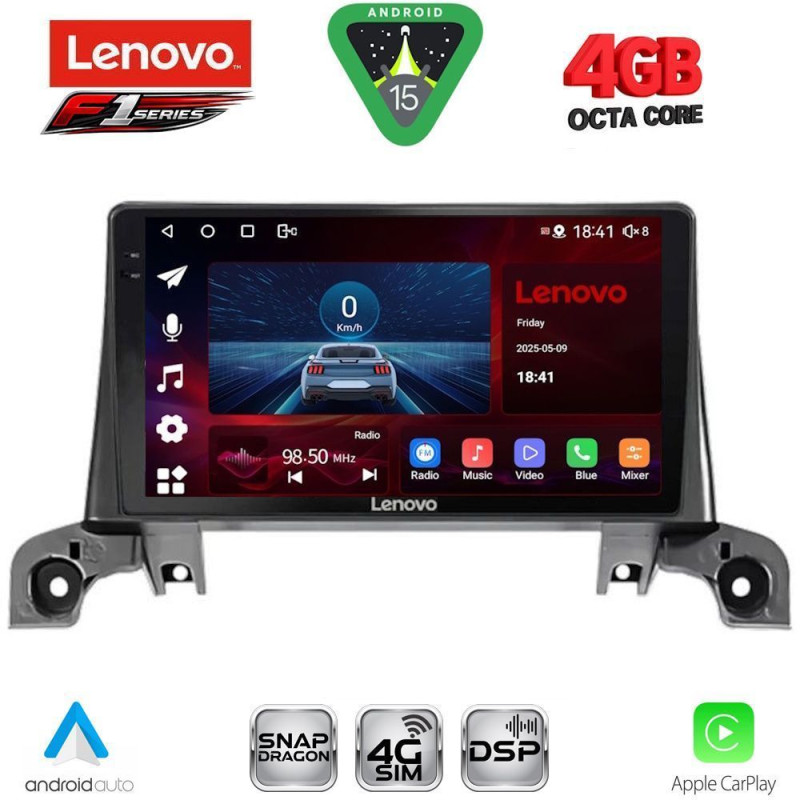 LENOVO SSQ 9519_CPA (9inc) MULTIMEDIA TABLET for PEUGEOT 3008 - 5008 mod. 2016-2024