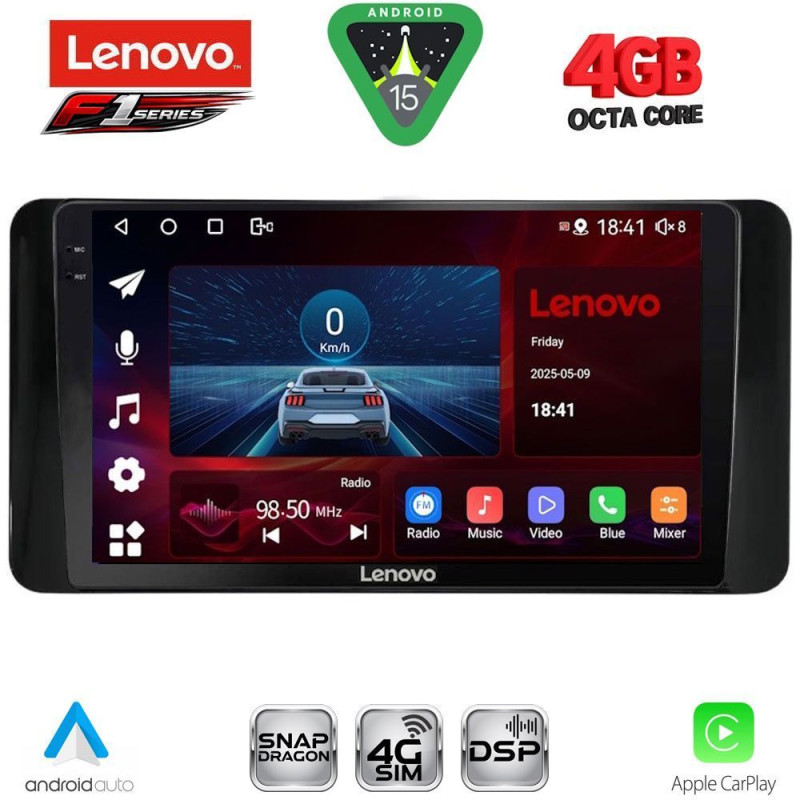 LENOVO SSQ 9778_CPA (10inc) MULTIMEDIA TABLET for TOYOTA LAND CRUISER LC300 2023-2026