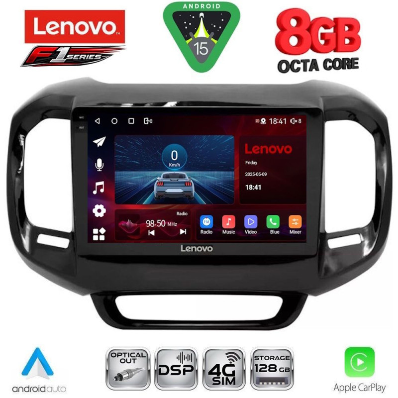 LENOVO SSR 10127_CPA (9inc) MULTIMEDIA TABLET for FIAT TORO mod. 2017-2026