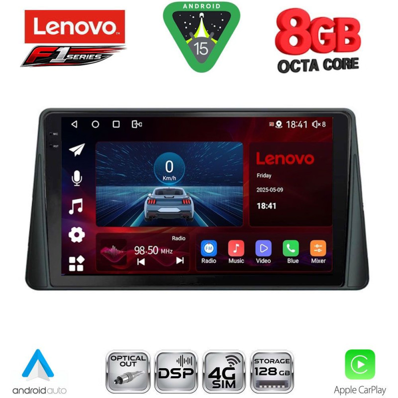 LENOVO SSR 10158_CPA (9inc) MULTIMEDIA TABLET for FORD FOCUS mod. 2019-2025