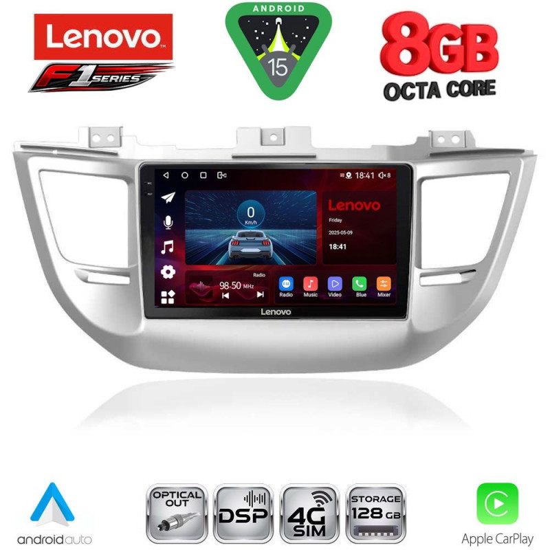 LENOVO SSR 10243_CPA (9inc) MULTIMEDIA TABLET for HYUNDAI TUCSON mod. 2015-2019