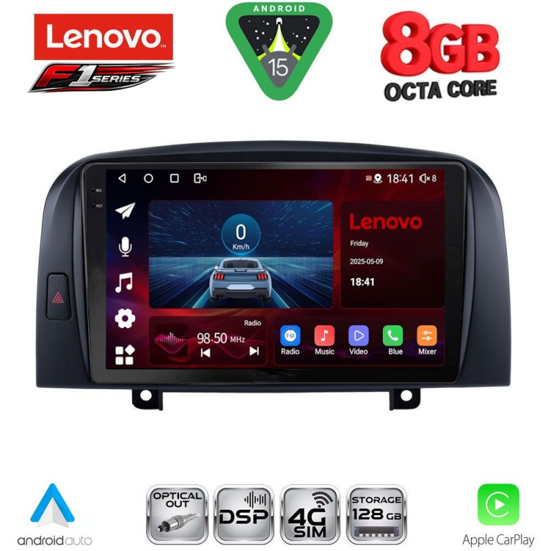 LENOVO SSR 10248_CPA (9inc) MULTIMEDIA TABLET for HYUNDAI SONATA mod. 2006-2009