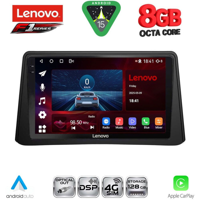 LENOVO SSR 10496_CPA (9inc) MULTIMEDIA TABLET for OPEL MOKKA mod. 2012-2015