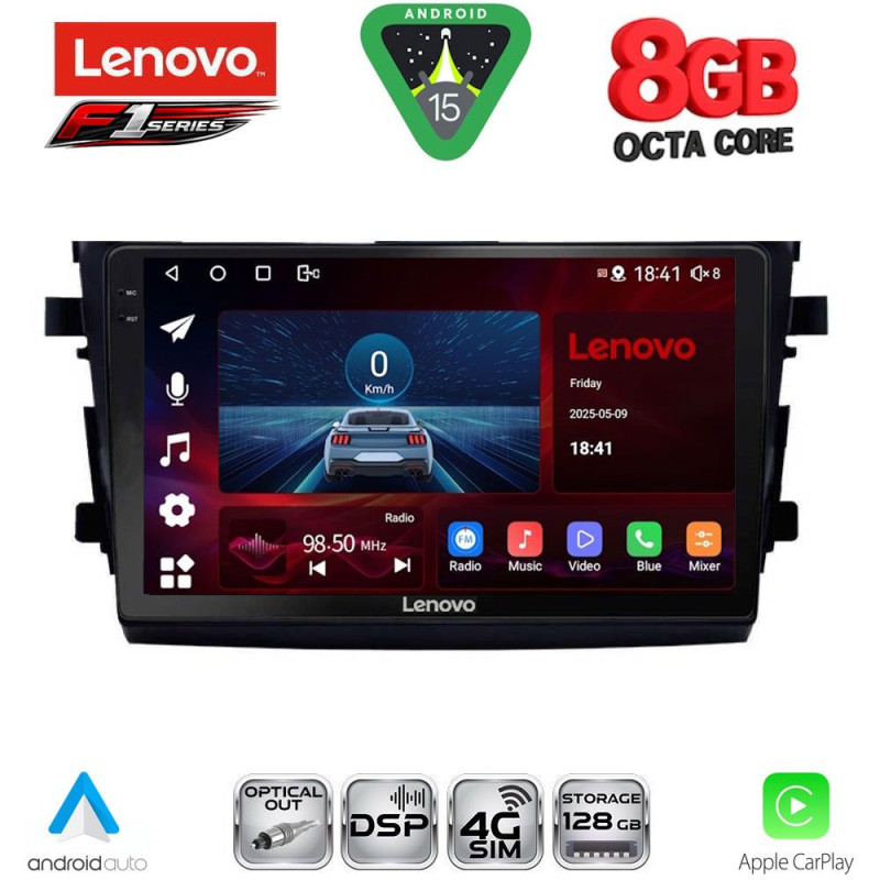 LENOVO SSR 10674_CPA (9inc) MULTIMEDIA TABLET for SUZUKI CELERIO mod. 2015-2021