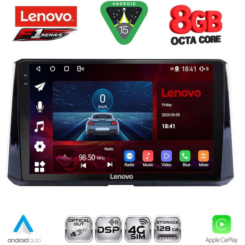 LENOVO SSR 10716_CPA (10inc) MULTIMEDIA TABLET for TOYOTA COROLLA mod. 2019-2026