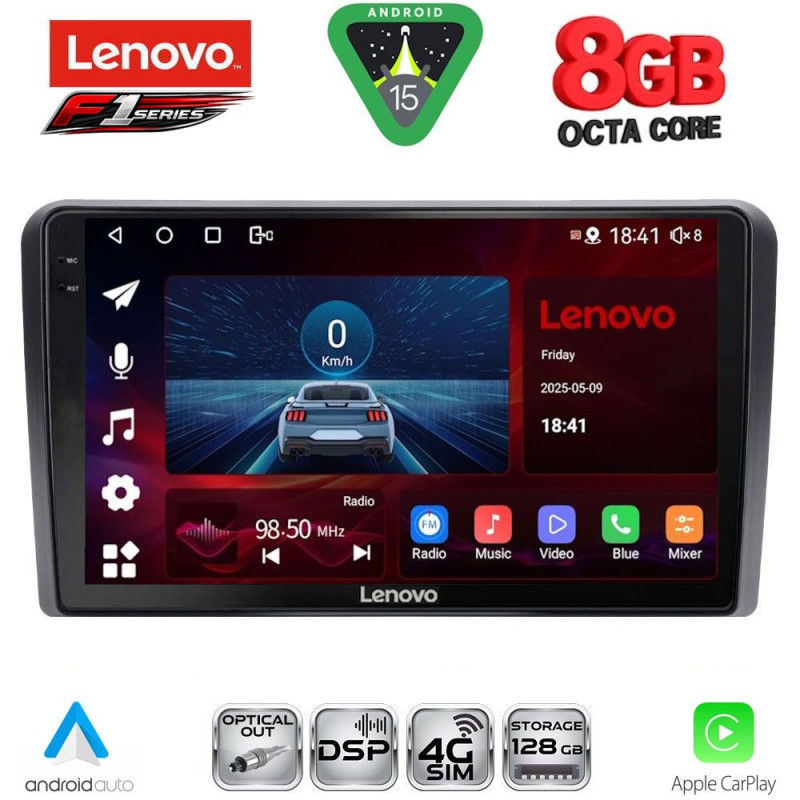 LENOVO SSR 10740_CPA (10inc) MULTIMEDIA TABLET for SEAT - SKODA - VW mod. 2004-2014