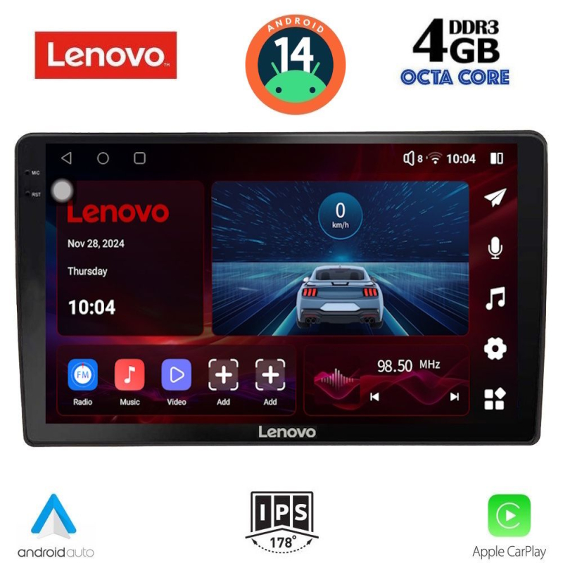 LENOVO SSV 8005_CPA (10inc) MULTIMEDIA TABLET for AUDI A4 mod. 2008-2015