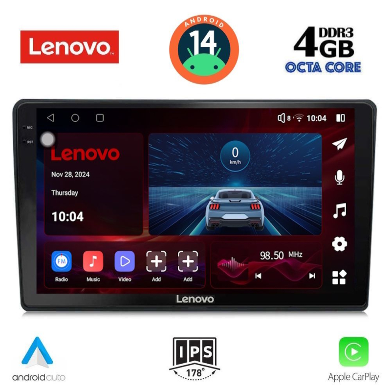 LENOVO SSV 8086_CPA (10inc) MULTIMEDIA TABLET for CITROEN C4 - DS4 mod. 2018>