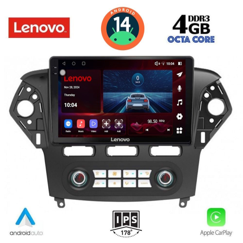 LENOVO SSV 8163_CPA CLIMA (10inc) MULTIMEDIA TABLET for FORD MONDEO mod. 2011-2013
