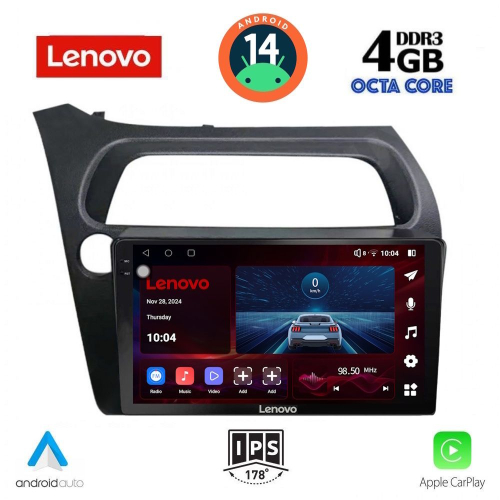 LENOVO SSV 8189_CPA (9inc) MULTIMEDIA TABLET for HONDA CIVIC 3D-5D mod. 2006-2012
