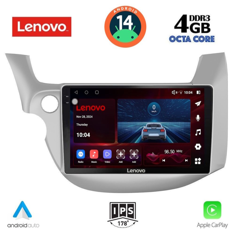 LENOVO SSV 8211_CPA (10inc) MULTIMEDIA TABLET for HONDA JAZZ mod. 2008-2012