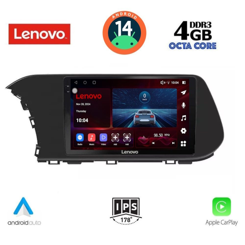 LENOVO SSV 8220_CPA CLIMA (10inc) MULTIMEDIA TABLET for HYUNDAI i20 mod. 2021>