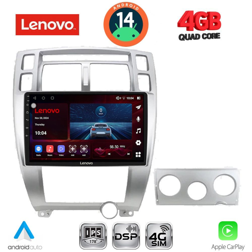 LENOVO SSV 8241SL_CPA (10inc) MULTIMEDIA TABLET for HYUNDAI TUCSON mod. 2004-2010 (SILVER)