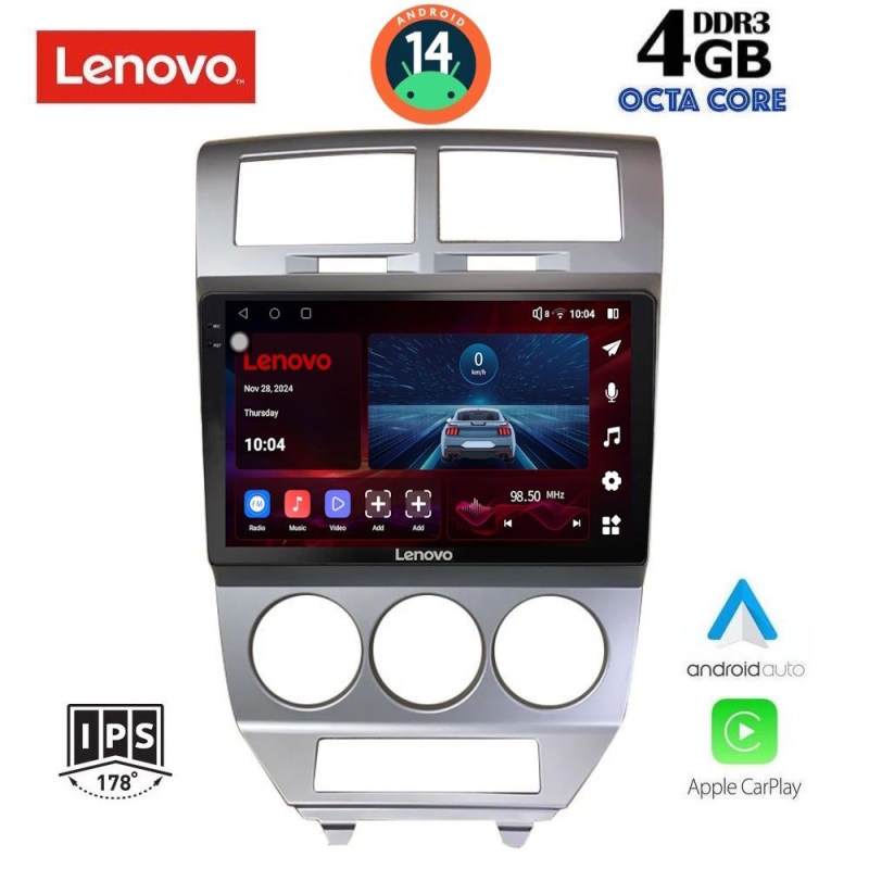 LENOVO SSV 8275_CPA (10inc) MULTIMEDIA TABLET for DODGE CALIBER mod. 2006-2012