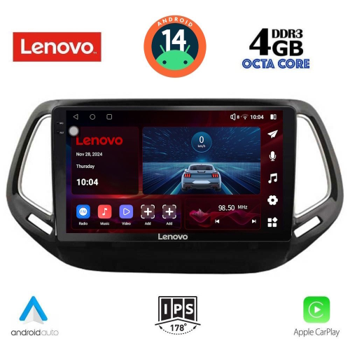 LENOVO SSV 8278_CPA (10inc) MULTIMEDIA TABLET for JEEP COMPASS mod. 2016-2021