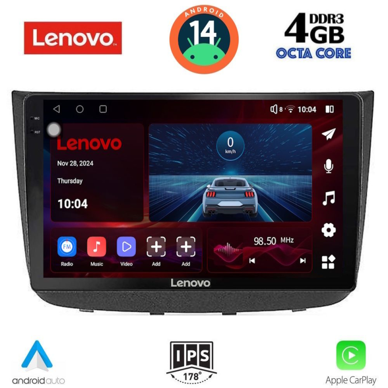 LENOVO SSV 8420_CPA (10inc) MULTIMEDIA TABLET for MERCEDES VITO - VIANO (W639) mod. 2003-2007
