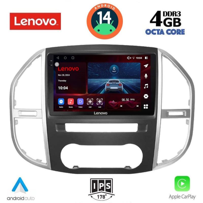 LENOVO SSV 8429_CPA (10inc) MULTIMEDIA TABLET for MERCEDES VITO – VIANO  (W447) mod. 2015>