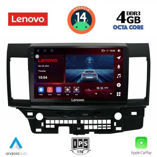 LENOVO SSV 8434_CPA (10inc) MULTIMEDIA TABLET for MITSUBISHI LANCER mod. 2008&gt;