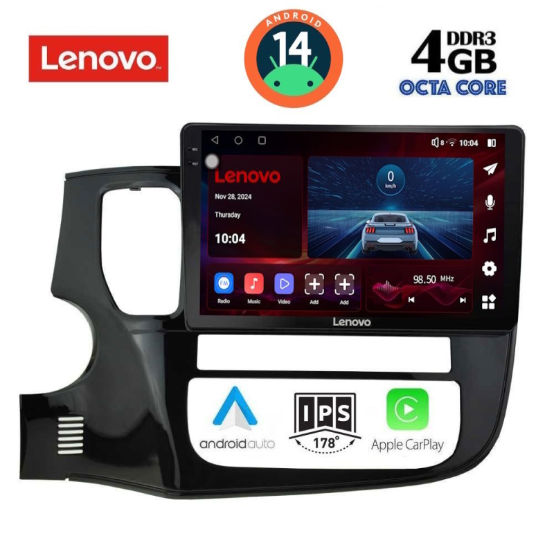 LENOVO SSV 8443_CPA (10inc) MULTIMEDIA TABLET for MITSUBISHI OUTLANDER mod. 2013-2020